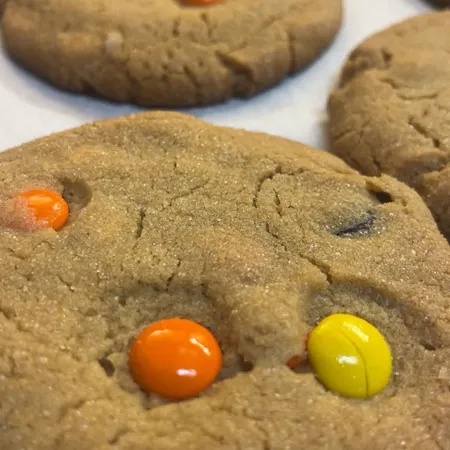 Fall M&M Cookies
