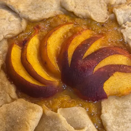 Peach Galette