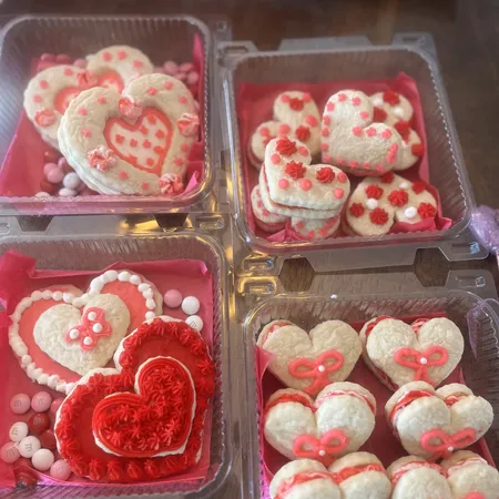 Valentine's Cookie Trays