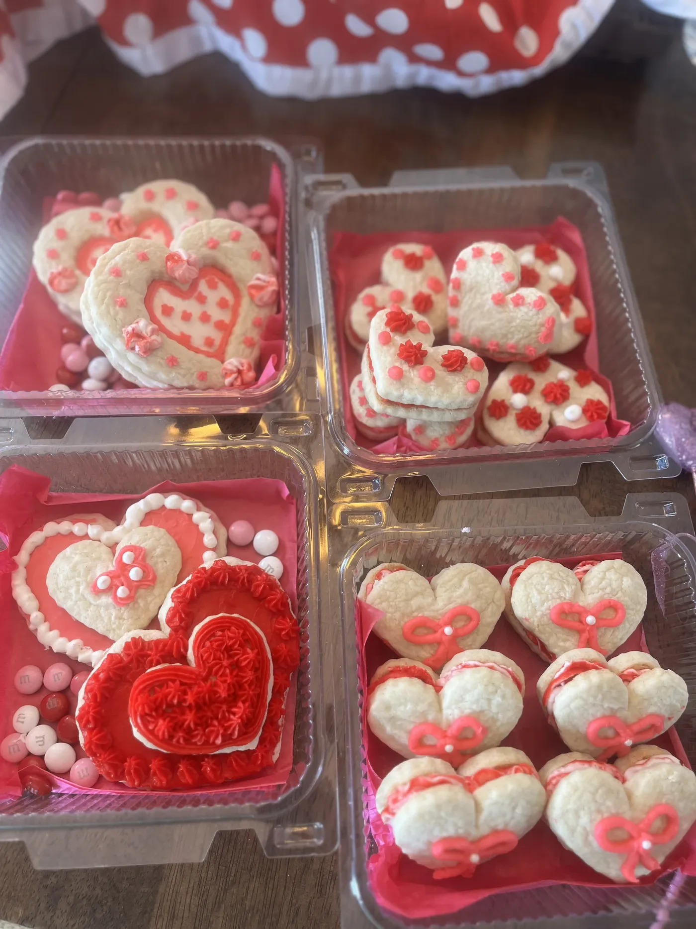 Valentine's Cookie Trays