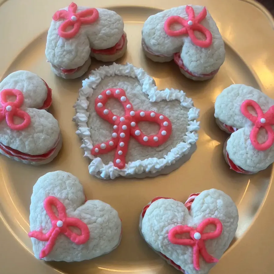Valentine's Heart Cookies